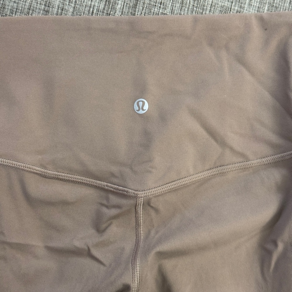 Lululemon Leggings, athletic Women's Beige-Warm Ash Grey Pants, Align Wide Leg - Picture 13 of 16